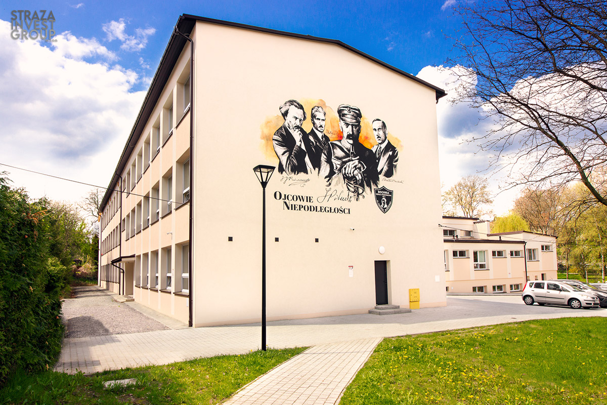 Mural – Hołd dla Ojców Niepodległości
